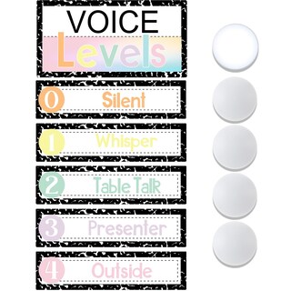 Foto 1 | Foto 1 | Tabla De Niveles De Ruido Glooglitter Para Decoración De Aula Con Luces Led - Venta Internacional.