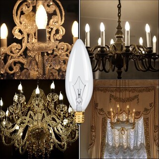 Foto 3 | Foto 3 | Bombillas Neteha Candelabra Torpedo 40w E12 2700k 120v X20 - Venta Internacional.