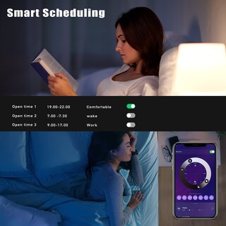 Foto 6 | Foto 6 | Bombillas Inteligentes Homevenus Hvs 9 W 60 W A19 E26 Rgbw Paquete De 2 - Venta Internacional.