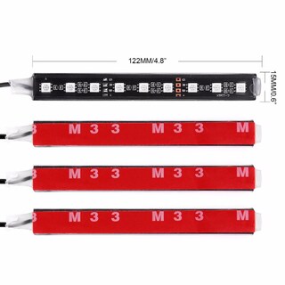 Foto 6 | Foto 6 | Tira De Luces Led Para Interior De Coche Ej's Super Car Rosa Impermeable - Venta Internacional.