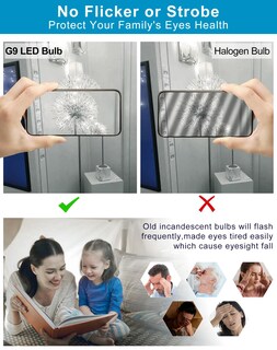 Foto 5 | Foto 5 | Bombilla Led Gohdlamp G9 De 4 W 450 Lm 6000 K No Regulable Paquete De 5 - Venta Internacional.