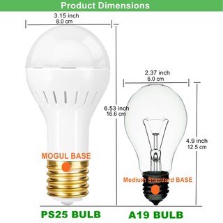 Foto 3 | Foto 3 | Bombillas Led Seten De 3 Vías 10/20/30 W 2700 K Base Mogul Blanca Suave - Venta Internacional.