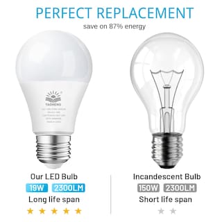 Foto 4 | Foto 4 | Bombilla Led Yaoheng A21 19 W 2300 Lm 2700 K E26 No Regulable - Venta Internacional.