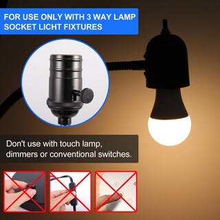 Foto 3 | Foto 3 | Bombilla E Energetic Lighting 3 Vías 40 75 100 W 5000 K Paquete De 4 - Venta Internacional.