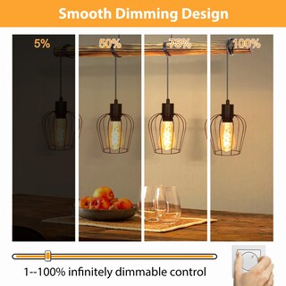 Foto 2 | Foto 2 | Bombillas Led Dutsuguar Edison Regulables De 4 W (paquete De 4) - Venta Internacional.