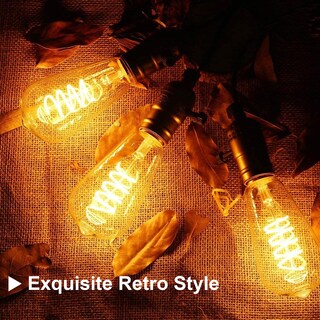 Foto 5 | Foto 5 | Bombillas Led Dutsuguar Edison Regulables De 4 W (paquete De 4) - Venta Internacional.