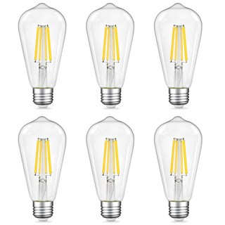 Foto 7 | Foto 7 | Bombillas Led Edison Qingmiao Regulables De 9 W (equivalente A 80 W) 1100 Lm 3000 K - Venta Internacional.