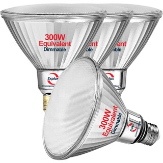 Foto 1 | Foto 1 | Bombillas Led De Inundación Explux 300 W Par38 3200 Lm 3000 K Paquete De 4 - Venta Internacional.