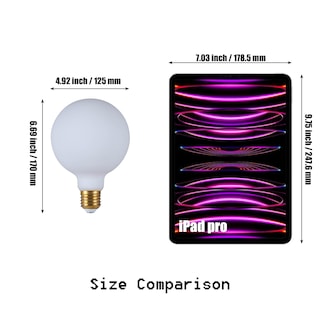 Foto 5 | Foto 5 | Bombilla Led Sd Lux Giant Vintage Edison 12 W 1800 Lm E26 - Venta Internacional.