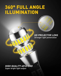 Foto 2 | Foto 2 | Bombillas Led Auxito 912 921 Para Luz Trasera De 2600 Lúmenes - Venta Internacional.