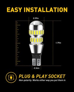 Foto 6 | Foto 6 | Bombillas Led Auxito 912 921 Para Luz Trasera De 2600 Lúmenes - Venta Internacional.