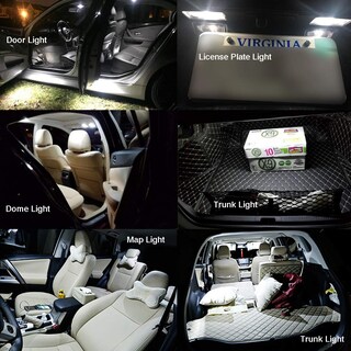 Foto 6 | Foto 6 | Bombillas Led Ibrightstar T10 168 194 Para Luces Interiores De Automóviles X10 - Venta Internacional.