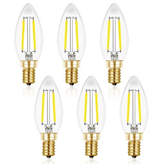 Foto 1 | Foto 1 | Bombillas Led Hizashi Candelabro 2 W 25 W 5000 K Luz Diurna Paquete De 6 - Venta Internacional.