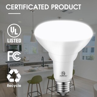 Foto 4 | Foto 4 | Bombilla Led Empotrable E Energetic 75w Br30 900lm 2700k - Venta Internacional.