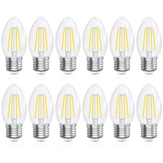 Foto 1 | Foto 1 | Bombilla Led Para Candelabro Gvvoohome Base E26 6 W 5000 K Luz Diurna Paquete De 12 - Venta Internacional.