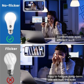 Foto 6 | Foto 6 | Bombillas Led Edisonpar A19 9 W 1000 Lm 4000 K E26 Paquete De 8 - Venta Internacional.