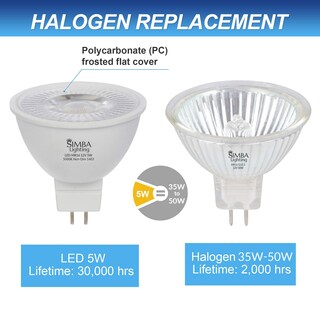 Foto 6 | Foto 6 | Bombilla Led Simba Lighting Mr16 5 W 12 V (paquete De 6) 5000 K - Venta Internacional.