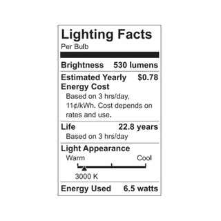 Foto 4 | Foto 4 | Bombilla Led Ge Lighting Mr16 Para Interiores 6 5 W (paquete De 3) - Venta Internacional.
