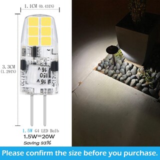 Foto 3 | Foto 3 | Bombilla Led Hanbaak G4 12 V 1 5 W Luz Diurna 6000 K No Regulable - Venta Internacional.