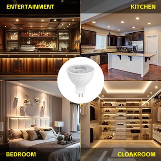 Foto 3 | Foto 3 | Bombilla Led Hmyyjt Mr16 5 W 3000 K 12-36 V Ac&dc Regulable Paquete De 6 - Venta Internacional.