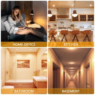 Foto 7 | Foto 7 | Bombillas Led Daybetter Br30 9 W 800 Lm 2700 K Regulables Paquete De 6 - Venta Internacional.