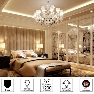 Foto 6 | Foto 6 | Bombilla Led Ldszm De 12 W 1200 Lm 5000 K E26 No Regulable Paquete De 4 - Venta Internacional.