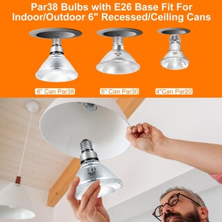 Foto 6 | Foto 6 | Bombillas Halógenas Para Reflectores Jaenmsa Par38 72 W 120 V Paquete De 2 - Venta Internacional.