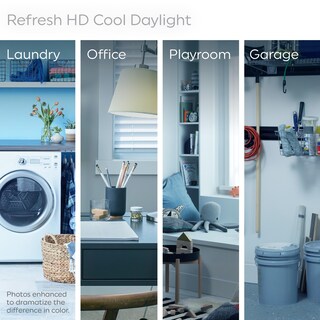 Foto 5 | Foto 5 | Bombillas Led Ge Refresh 60 W Luz Diurna Ventilador De Techo A15 Paquete De 2 - Venta Internacional.