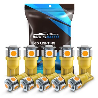 Foto 1 | Foto 1 | Bombilla Led Marsauto 194 Ámbar Amarillo 168 T10 2825 5smd (x10) - Venta Internacional.
