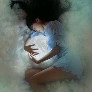 Foto 6 | Foto 6 | Lámpara Moon Mydethun 3d De 15 Cm Con Base De Madera Regalo De Navidad - Venta Internacional.