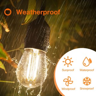 Foto 5 | Foto 5 | Bombillas Led De Repuesto Addlon S14 2 W E26 Paquete De 4 Unidades Impermeables - Venta Internacional.