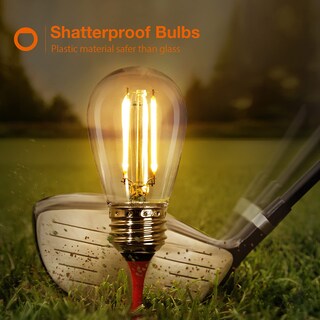 Foto 6 | Foto 6 | Bombillas Led De Repuesto Addlon S14 2 W E26 Paquete De 4 Unidades Impermeables - Venta Internacional.