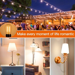 Foto 7 | Foto 7 | Bombillas Led De Repuesto Addlon S14 2 W E26 Paquete De 4 Unidades Impermeables - Venta Internacional.