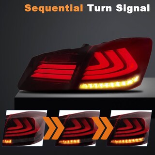 Foto 2 | Foto 2 | Conjunto De Luces Traseras Kuiperauto Led Para Honda Accord 2013-2015 - Venta Internacional.