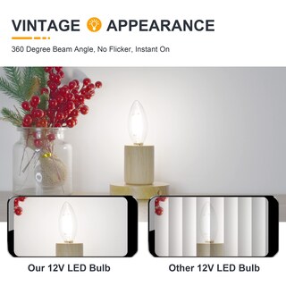 Foto 3 | Foto 3 | Bombillas Led Tokcon 12 V Candelabro E12 4 W 5000 K Luz Diurna - Venta Internacional.