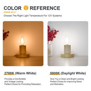 Foto 7 | Foto 7 | Bombillas Led Tokcon 12 V Candelabro E12 4 W 5000 K Luz Diurna - Venta Internacional.