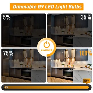 Foto 2 | Foto 2 | Bombillas Led Lososuch G9 Regulables De 3 W (30 W 25 W 20 W Halógenas) Paquete De 4 - Venta Internacional.