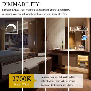 Foto 3 | Foto 3 | Bombillas De Inundación Lachesan Par20 39 W 120 V Regulables 2800 K 480 Lm - Venta Internacional.