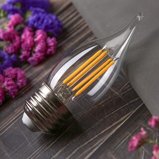 Foto 2 | Foto 2 | Paquete De 6 Bombillas Led Bort C35/ca11 4 W 2700 K E26 - Venta Internacional.