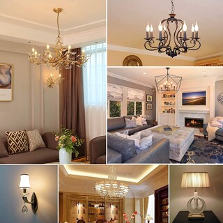 Foto 7 | Foto 7 | Paquete De 6 Bombillas Led Bort C35/ca11 4 W 2700 K E26 - Venta Internacional.