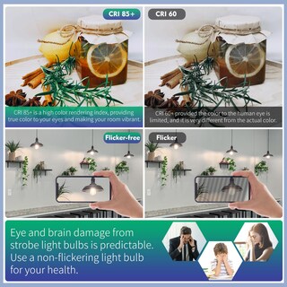 Foto 5 | Foto 5 | Bombilla Led Emymlite Edison Vintage Regulable Paquete De 6 Unidades 6 W 4000 K - Venta Internacional.