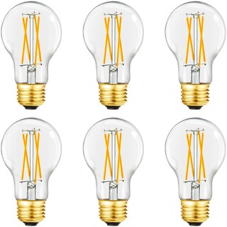 Foto 1 | Foto 1 | Bombilla Led Homosum A19 Vintage 6 W 3000 K 600 Lm 90 Cri Paquete De 6 - Venta Internacional.