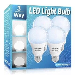 Foto 1 | Foto 1 | Bombillas Led Wiyifada De 3 Vías 5000 K Luz Diurna Paquete De 4 - Venta Internacional.