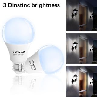 Foto 2 | Foto 2 | Bombillas Led Wiyifada De 3 Vías 5000 K Luz Diurna Paquete De 4 - Venta Internacional.