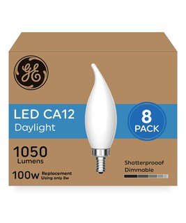 Foto 1 | Foto 1 | Bombillas Led Ge Ultra Bright 100 W Luz Diurna Ca12 Paquete De 8 - Venta Internacional.