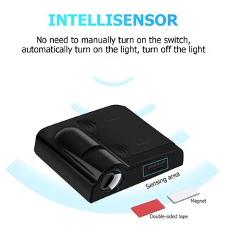 Foto 4 | Foto 4 | Proyector De Logotipos Para Puertas De Coche Led Inalámbrico Naruto Sharingan - Venta Internacional.