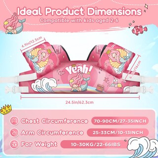 Foto 3 | Foto 3 | Chaleco Salvavidas Drq Para Niños Pequeños 10-30 Kg - Venta Internacional.