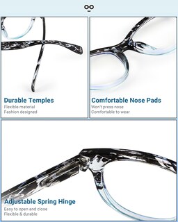 Foto 3 | Foto 3 | Gafas De Lectura Jolisu Paquete De 5 Lectores Que Bloquean La Luz Azul 1 50 - Venta Internacional.