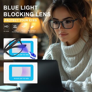 Foto 2 | Foto 2 | Gafas Blue Light Hunsquer Para Mujer/hombre - Venta Internacional.