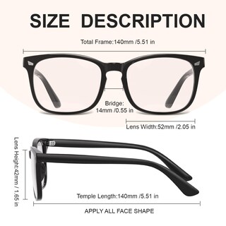 Foto 5 | Foto 5 | Gafas Blue Light Hunsquer Para Mujer/hombre - Venta Internacional.